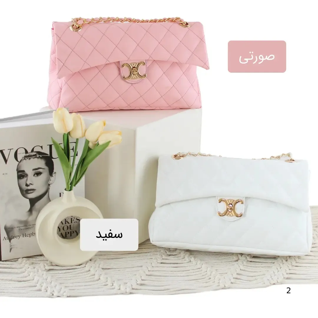 کیف پاسپورتی چرم مصنوعی زنانه روزمره بند بلند قهوه ای