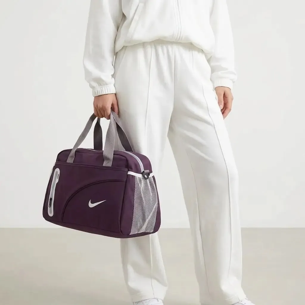ساک مسافرتی و ورزشی پارچه ای بنددار ابعاد 35x25x20 سانتیمتر