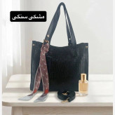 کیف زنانه چرم مصنوعی رسمی و روزمره با بند بلند
