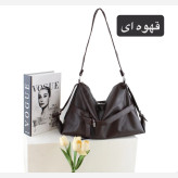 کیف زنانه چرم مصنوعی اسپرت و روزمره زیپدار