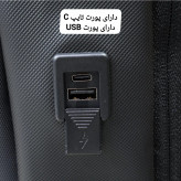 کوله پشتی دانشجویی و لپ تاپ قفل دار مناسب لپ تاپ تا 17.5 اینچ مردانه زنانه