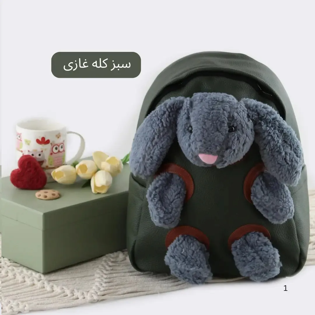 کولهپشتی اسپرت و روزمره چرم مصنوعی زنانه سه بندی ابعاد 33 در 27 سانتیمتر