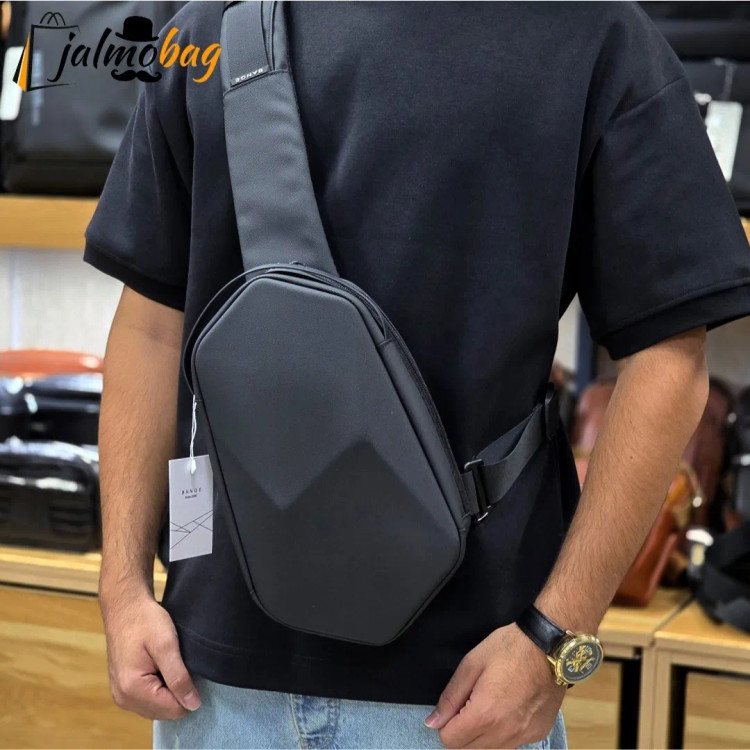 بادی بگ هاردکیس بنج ضد آب پارچه اسکین وارداتی پورت تایپ C و USB دسته عینک دار