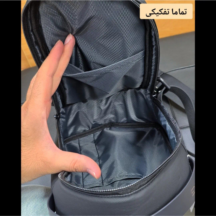 بادی بگ هاردکیس بنج ضد آب پارچه اسکین وارداتی پورت تایپ C و USB دسته عینک دار
