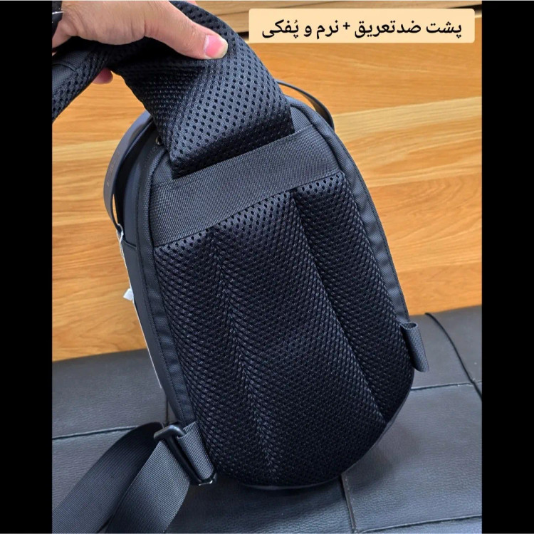 بادی بگ هاردکیس بنج ضد آب پارچه اسکین وارداتی پورت تایپ C و USB دسته عینک دار