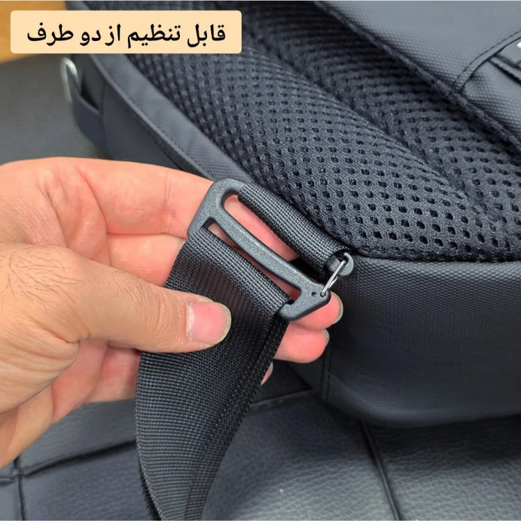 بادی بگ هاردکیس بنج ضد آب پارچه اسکین وارداتی پورت تایپ C و USB دسته عینک دار