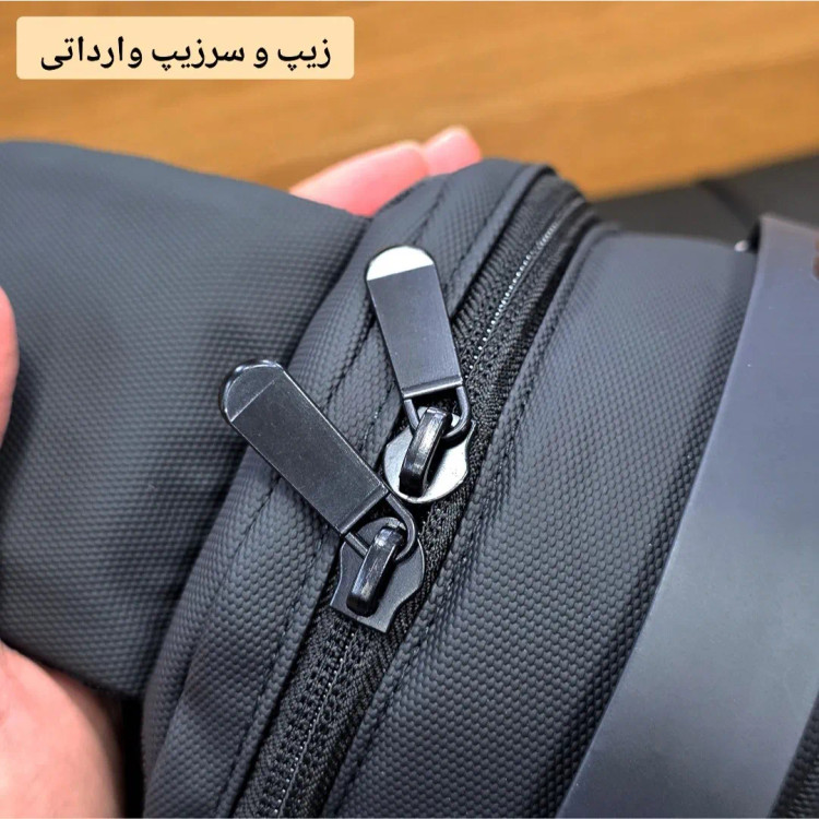 بادی بگ هاردکیس بنج ضد آب پارچه اسکین وارداتی پورت تایپ C و USB دسته عینک دار